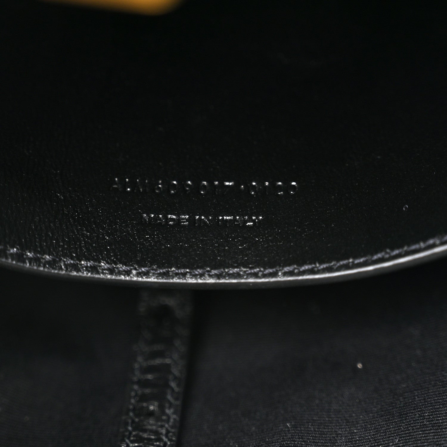 Saint Laurent Calfskin Raffia Mini Shopper Tote Naturale Black 7 of 10