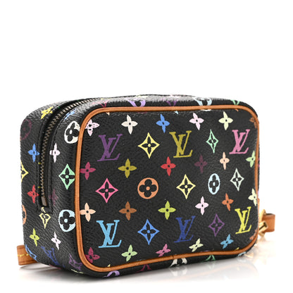 Louis Vuitton Monogram Multicolor Trousse Wapity Black 3 of 10