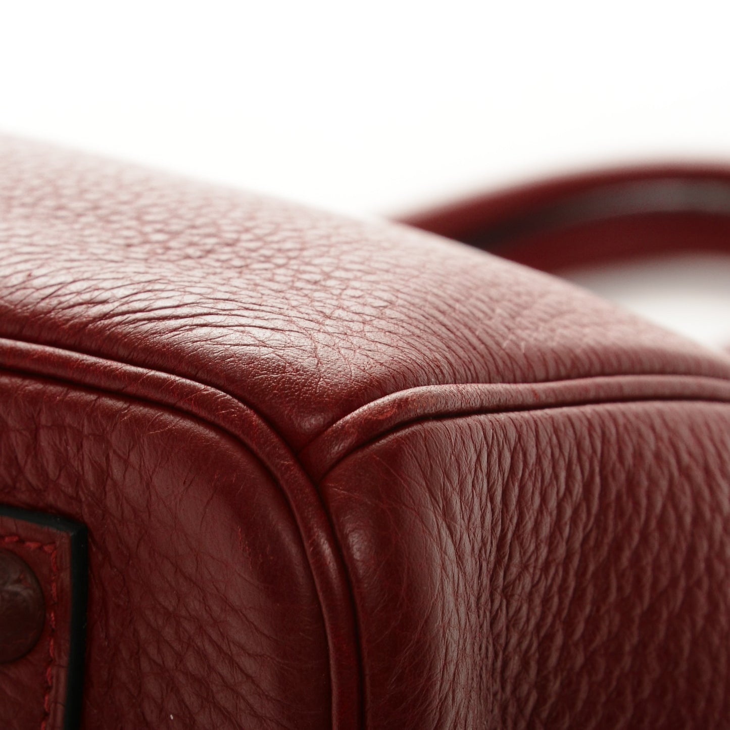 Taurillon Clemence Birkin 35 Rouge H