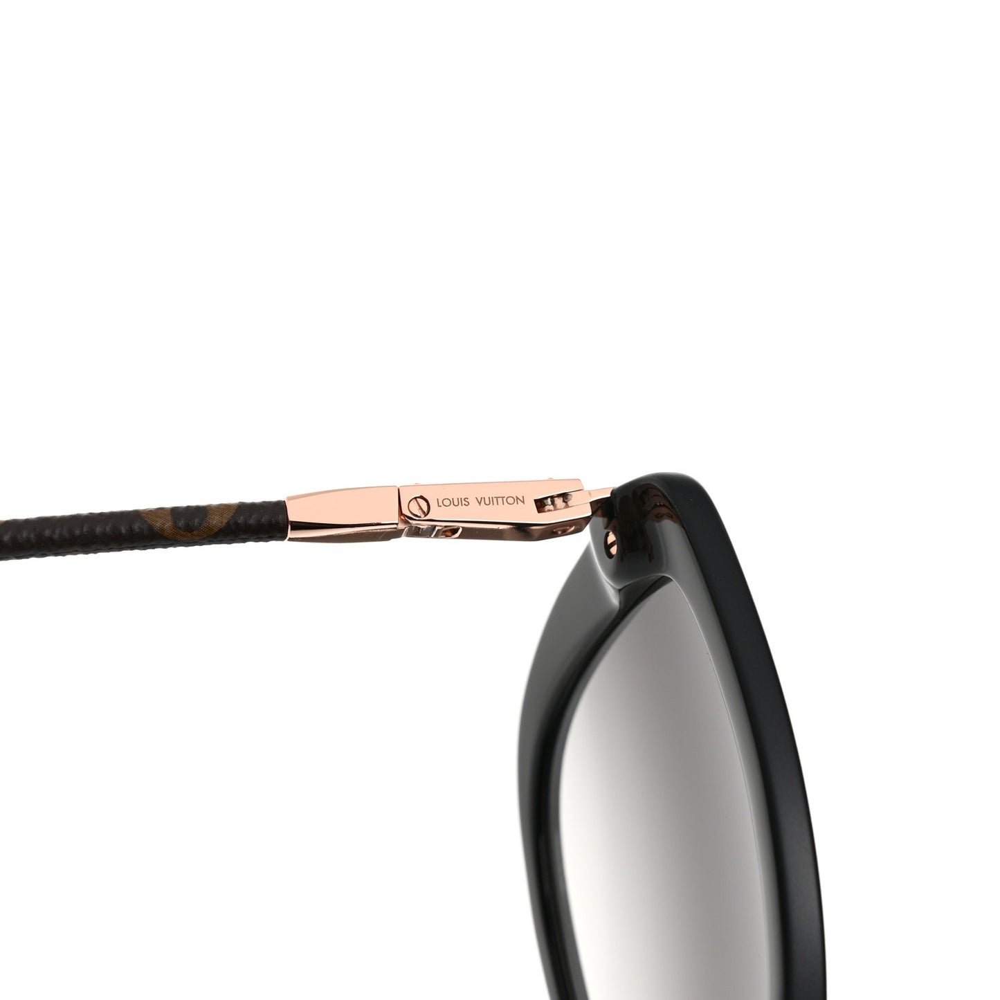 Monogram Acetate Charlotte Sunglasses Z0781W Black