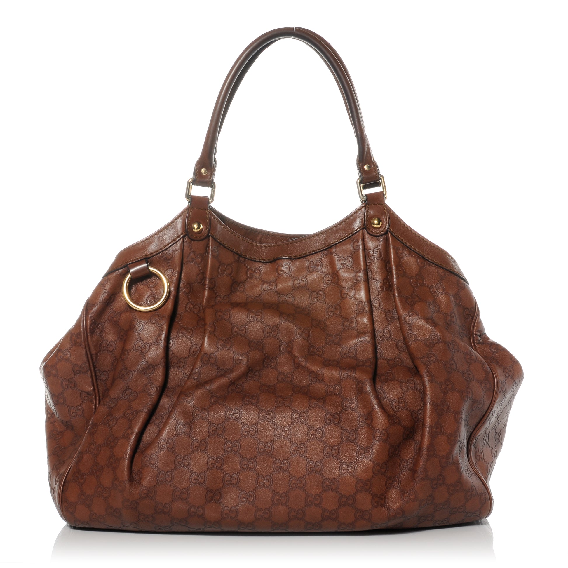 Gucci Guccissima Large Sukey Tote Bronze 1 of 8
