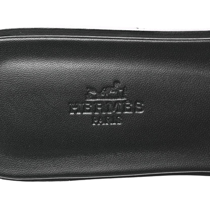 Hermes Denim Oran Sandals 40.5 Bleu Brut 8 of 9