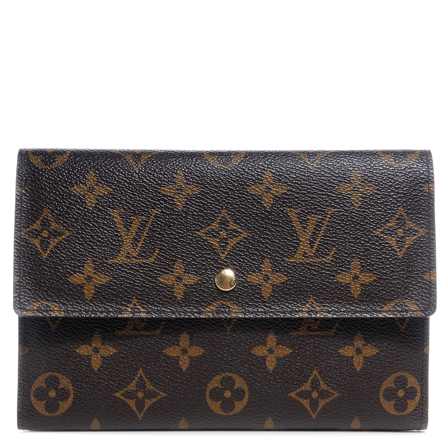 Louis Vuitton Monogram Porte Tresor Etui Papiers Wallet 1 of 9