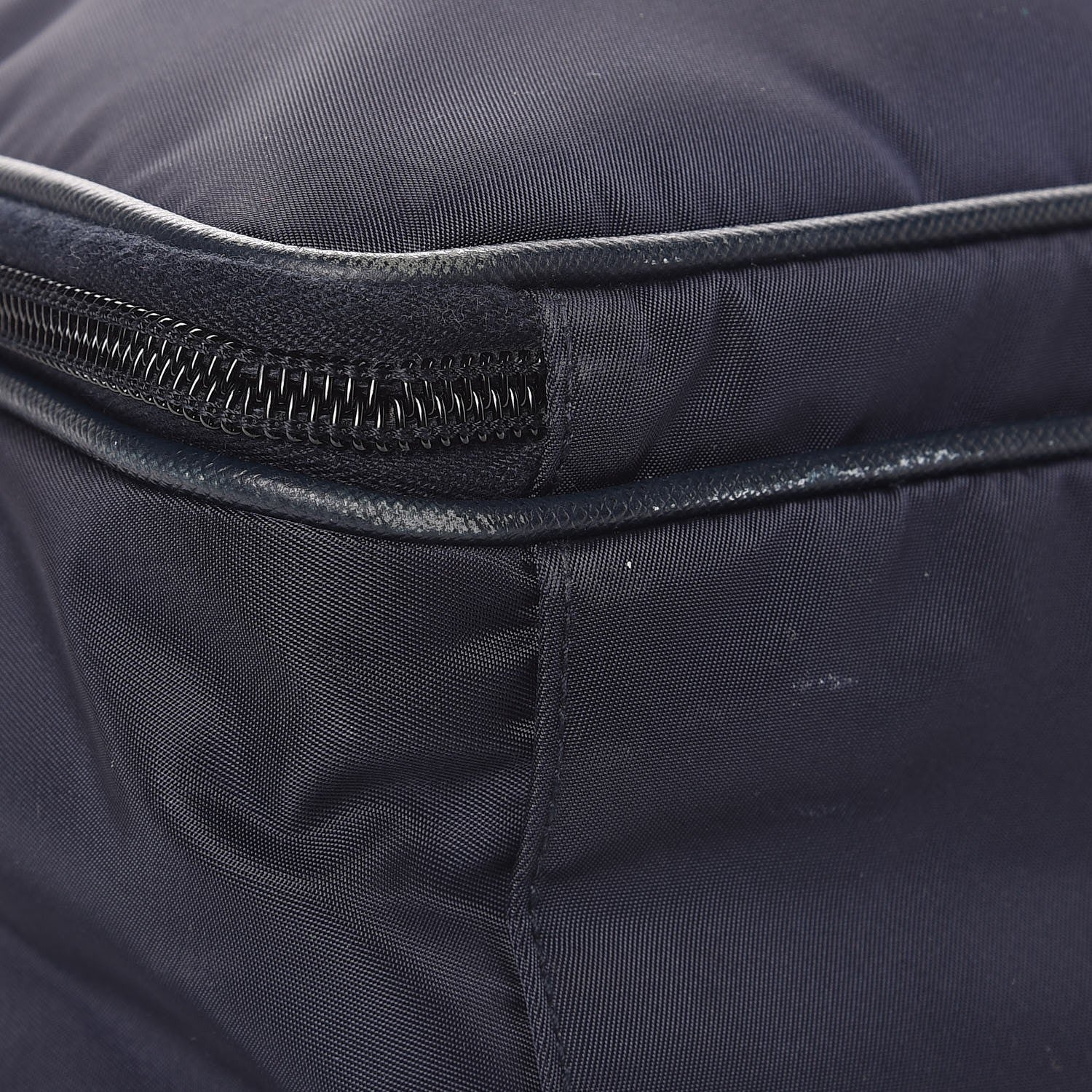 Prada Tessuto Nylon Saffiano Travel Briefcase Blue 10 of 12