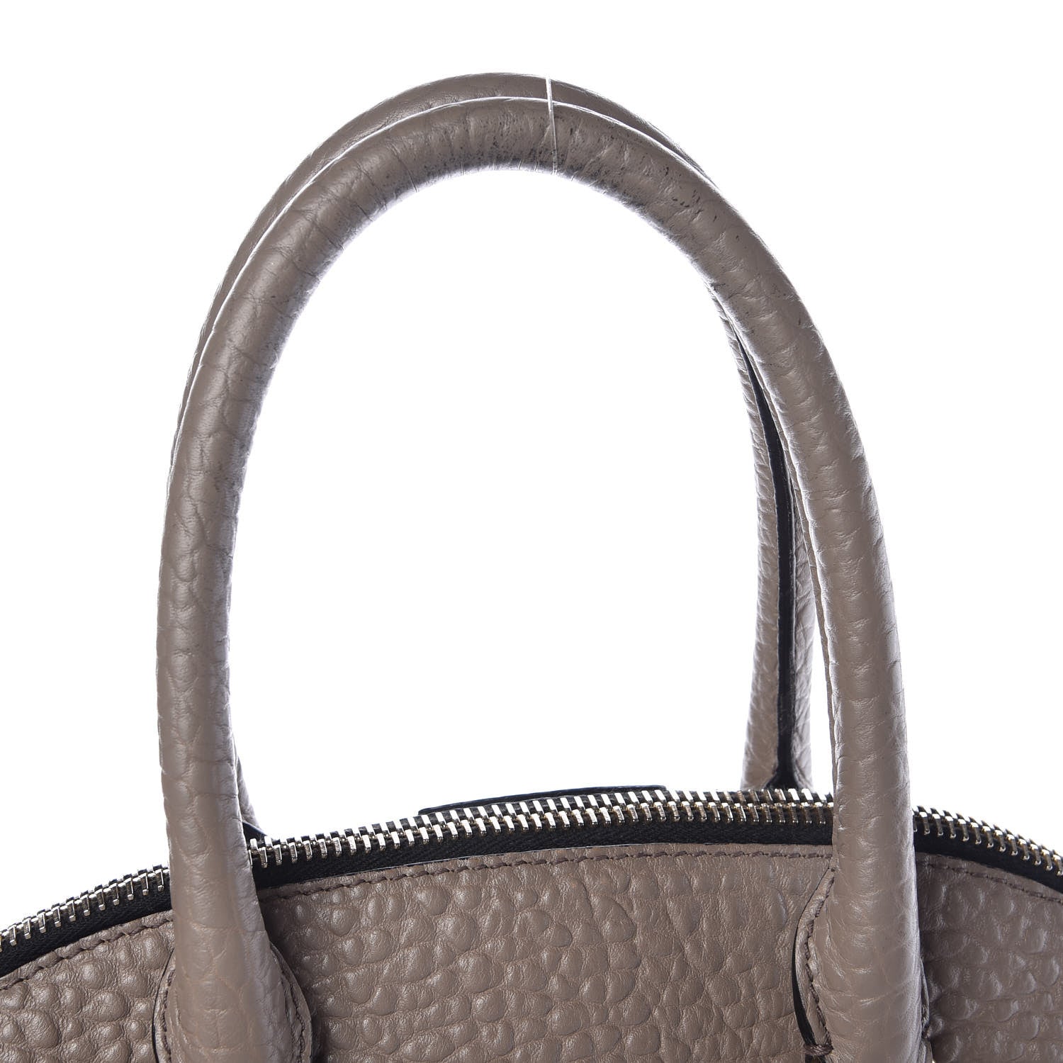 Burberry Heritage Grain Medium Orchard Bowling Bag Pale Taupe 9 of 11