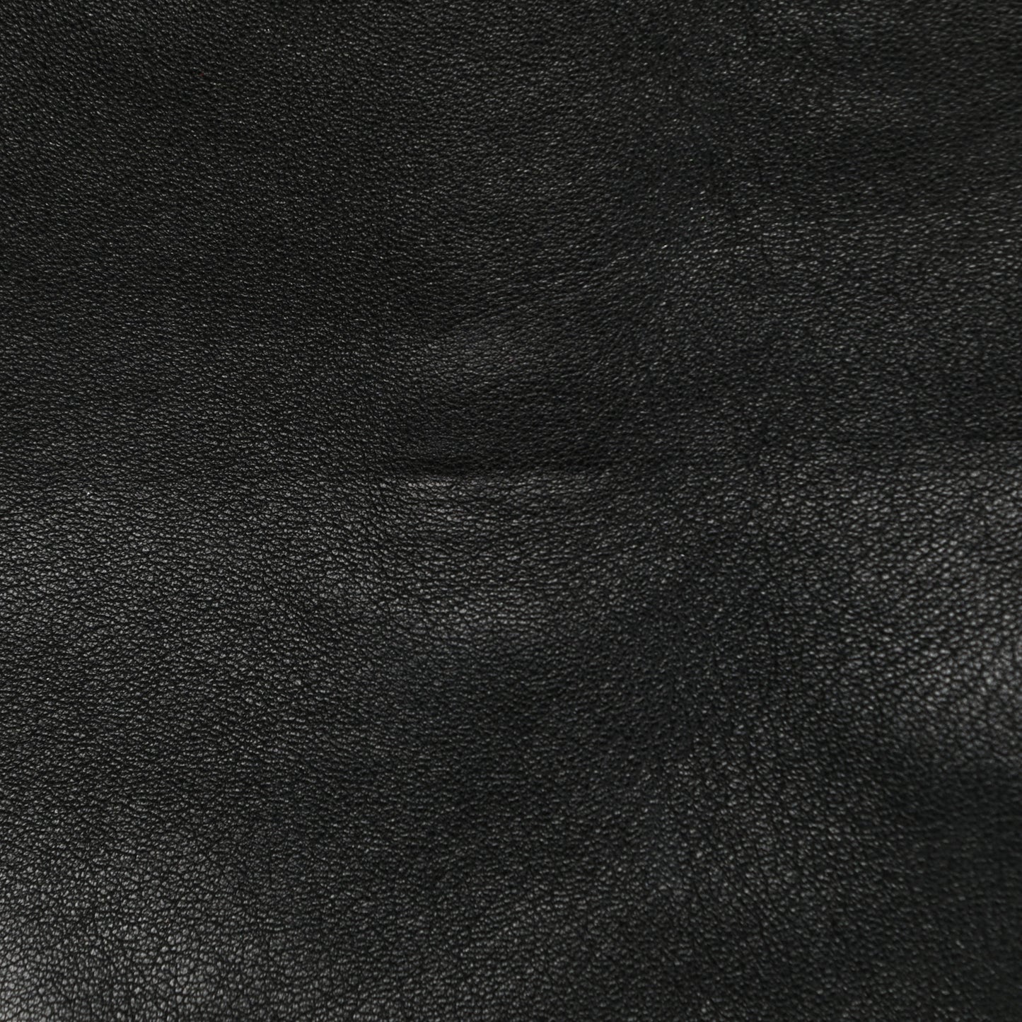 Calfskin Folded Clutch Black Grass