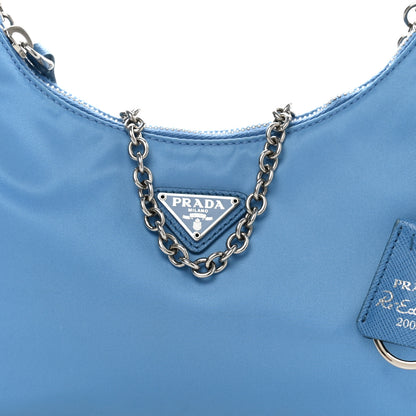 Prada Nylon Re-Edition 2005 Shoulder Bag Pervinca 9 of 11