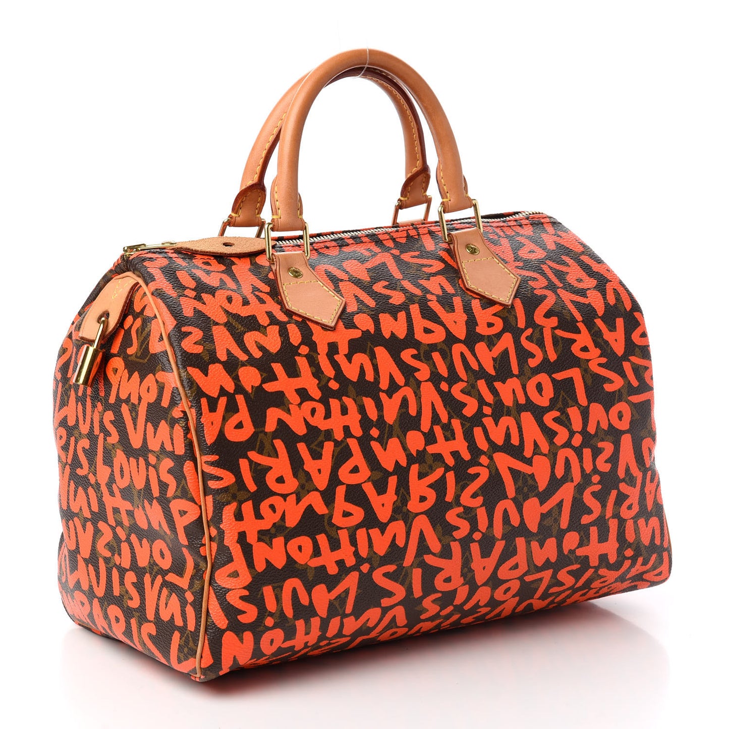 Monogram Graffiti Speedy 30 Orange