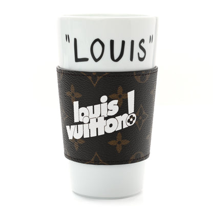 Louis Vuitton Monogram Calfskin Everyday LV Louis Cup 1 of 8