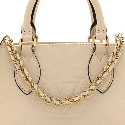 Louis Vuitton Empreinte Monogram Giant OnTheGo East West Creme 7 of 9