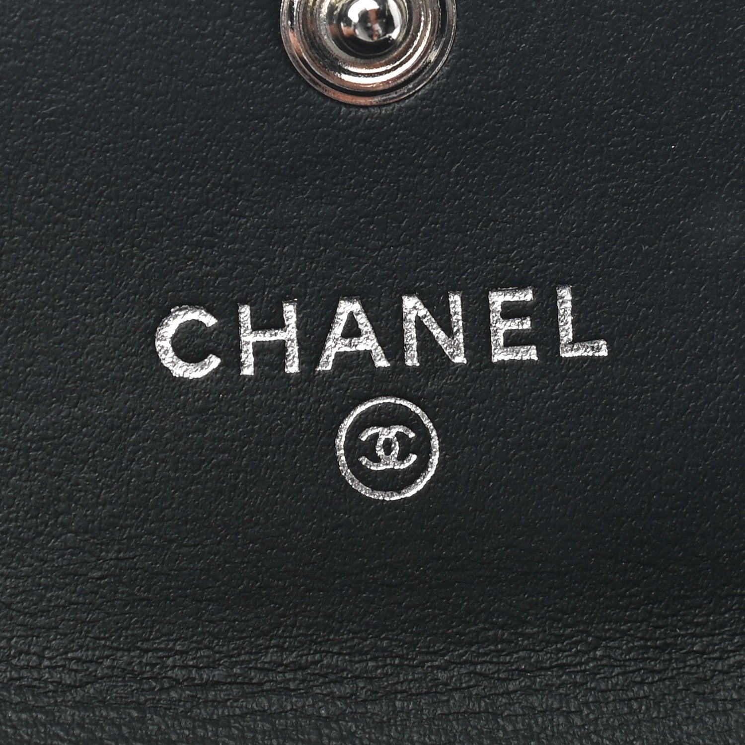 Chanel Caviar Quilted Boy Flap Card Holder Black 6 of 8