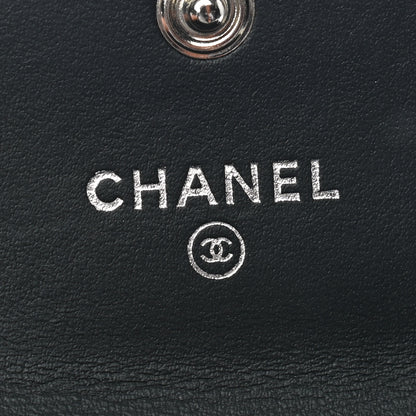 Chanel Caviar Quilted Boy Flap Card Holder Black 6 of 8
