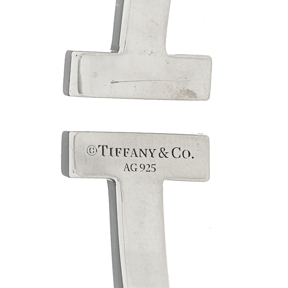 Sterling Silver T Square Bracelet