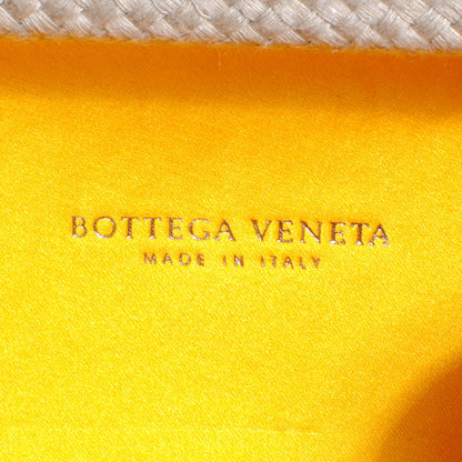 Bottega Veneta Satin Knot Clutch Yellow 6 of 6