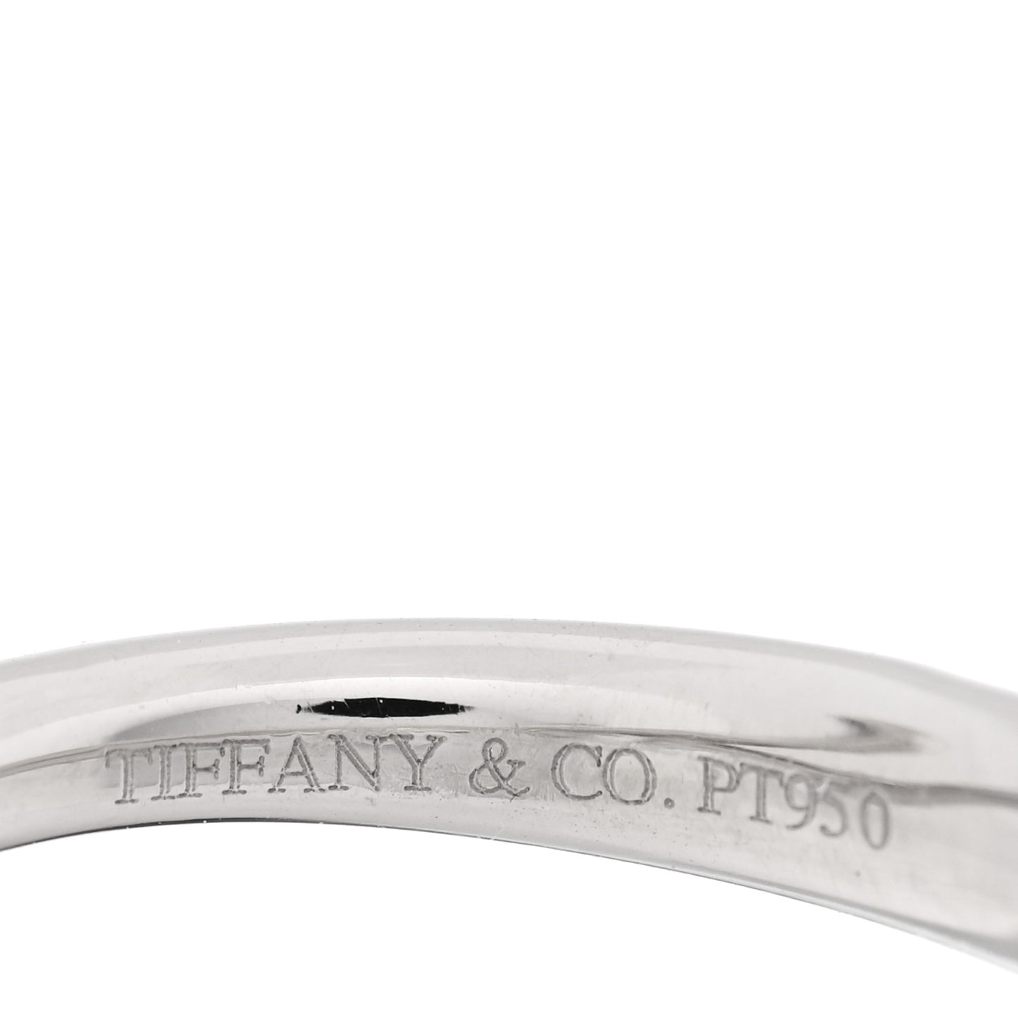 Platinum Diamond Elsa Peretti Open Form Teardrop Ring 51 5.75