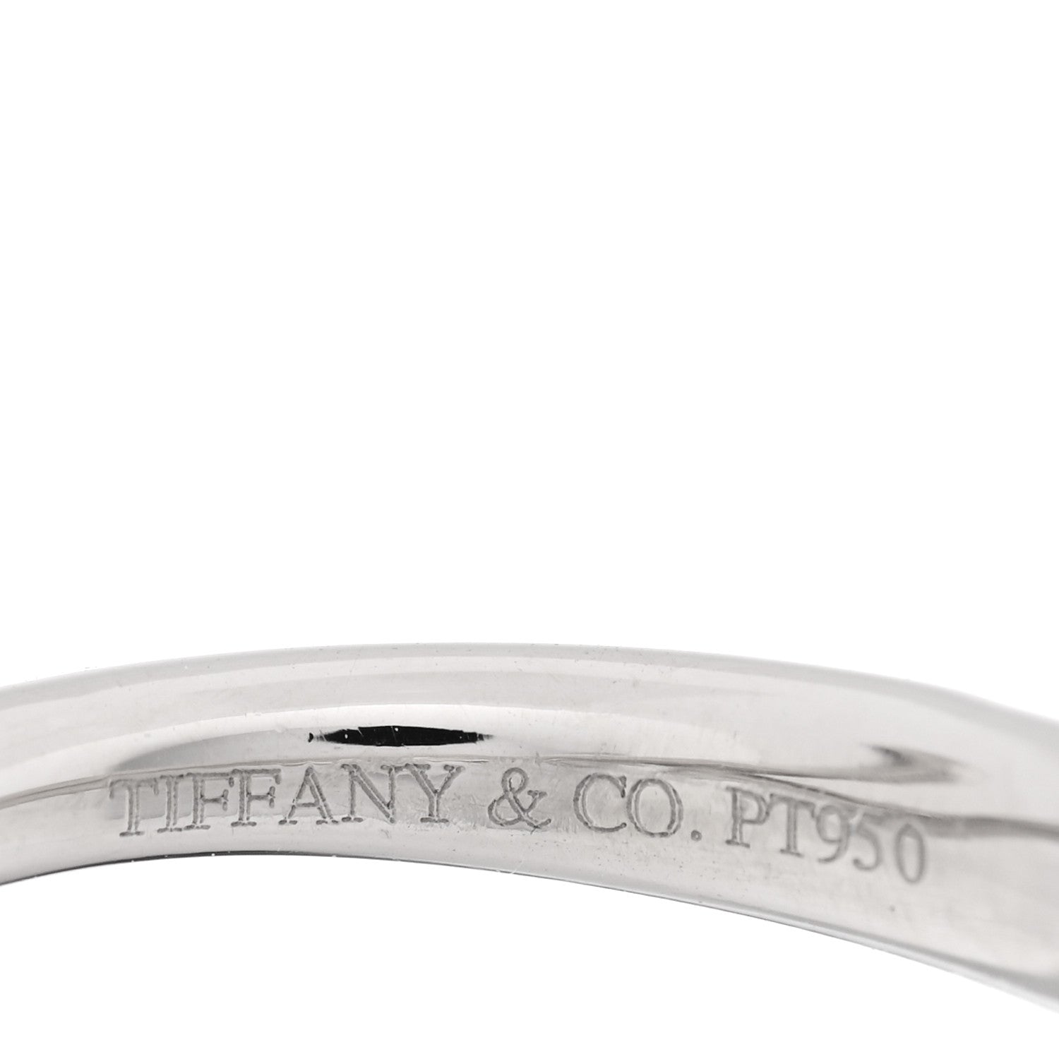 Tiffany Platinum Diamond Elsa Peretti Open Form Teardrop Ring 51 5.75 4 of 4