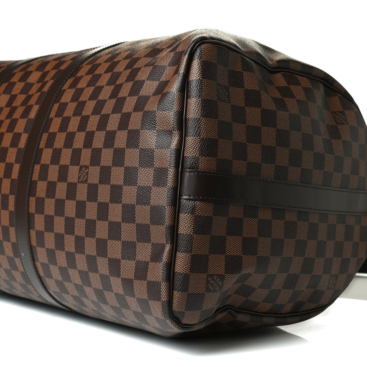 Louis Vuitton Damier Ebene Keepall Bandouliere 55 10 of 12