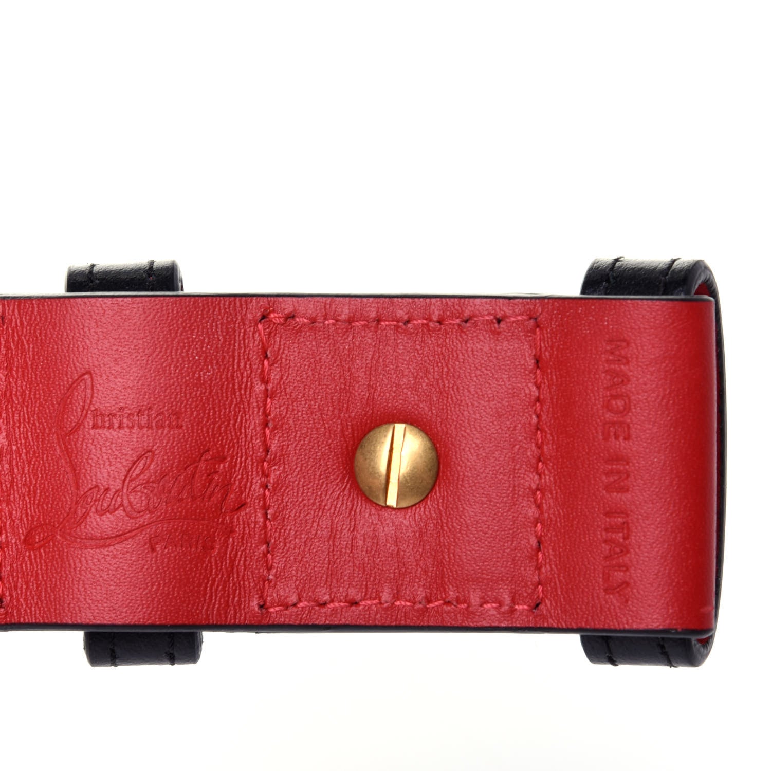 Christian Louboutin Calfskin Elisa Belt Bag Black 7 of 10