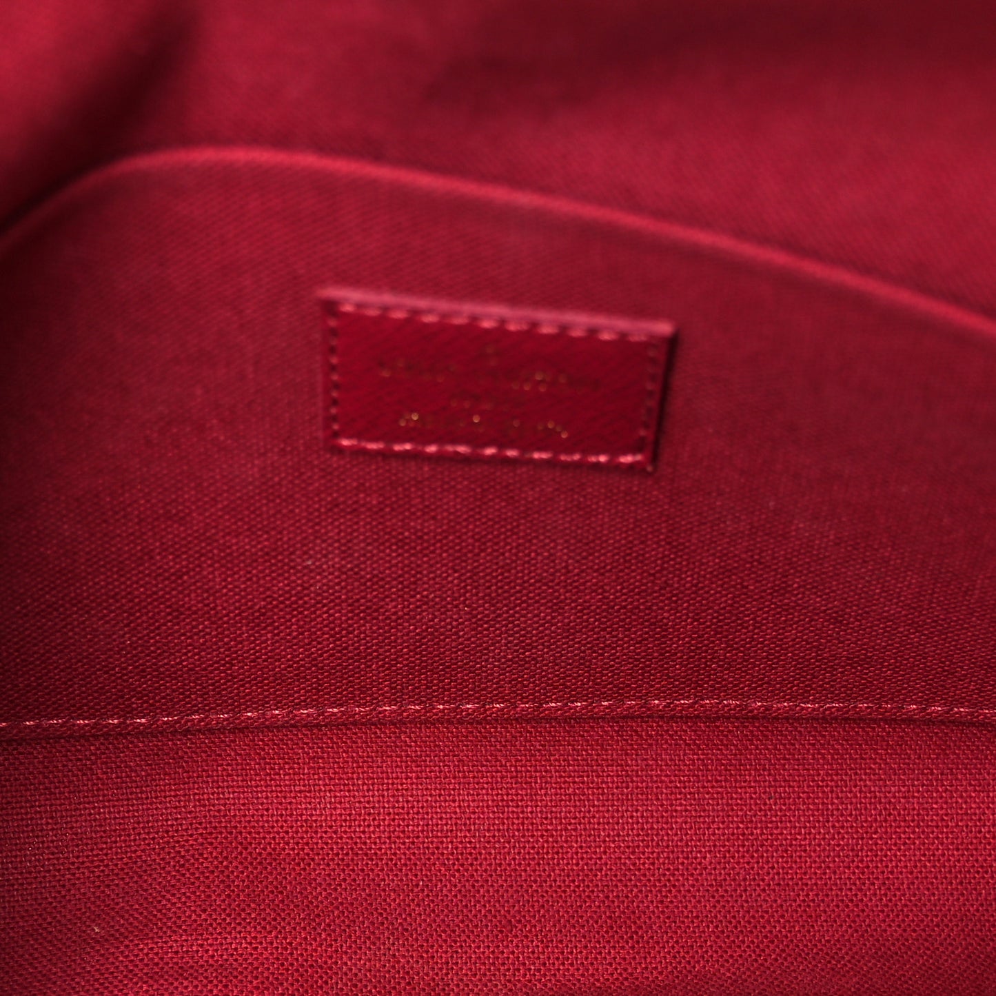 Monogram Pochette Felicie Chain Wallet Fuchsia
