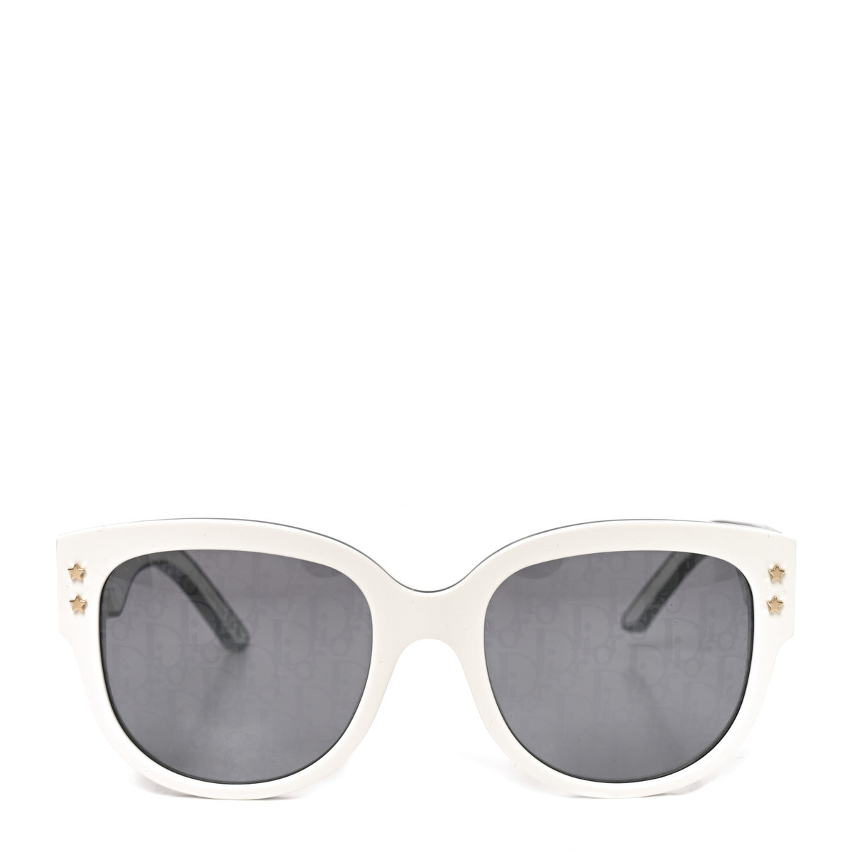 Diorpacific B21 Square Sunglasses White Blue