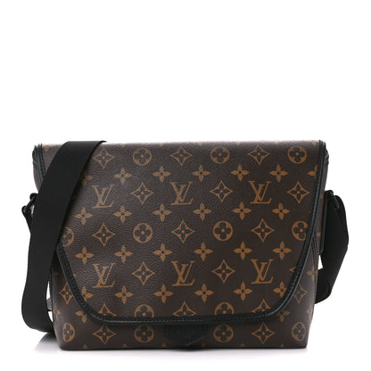Louis Vuitton Monogram Macassar Magnetic Messenger 1 of 12