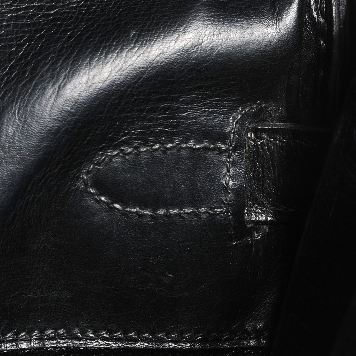 Hermes Box Kelly Retourne 35 Black 17 of 20