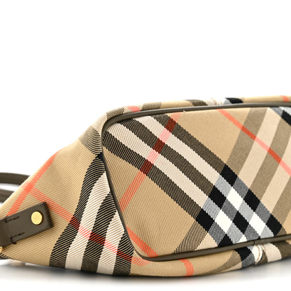 Burberry Vintage Check Lambskin Mini Shoulder Bag Sand 10 of 12