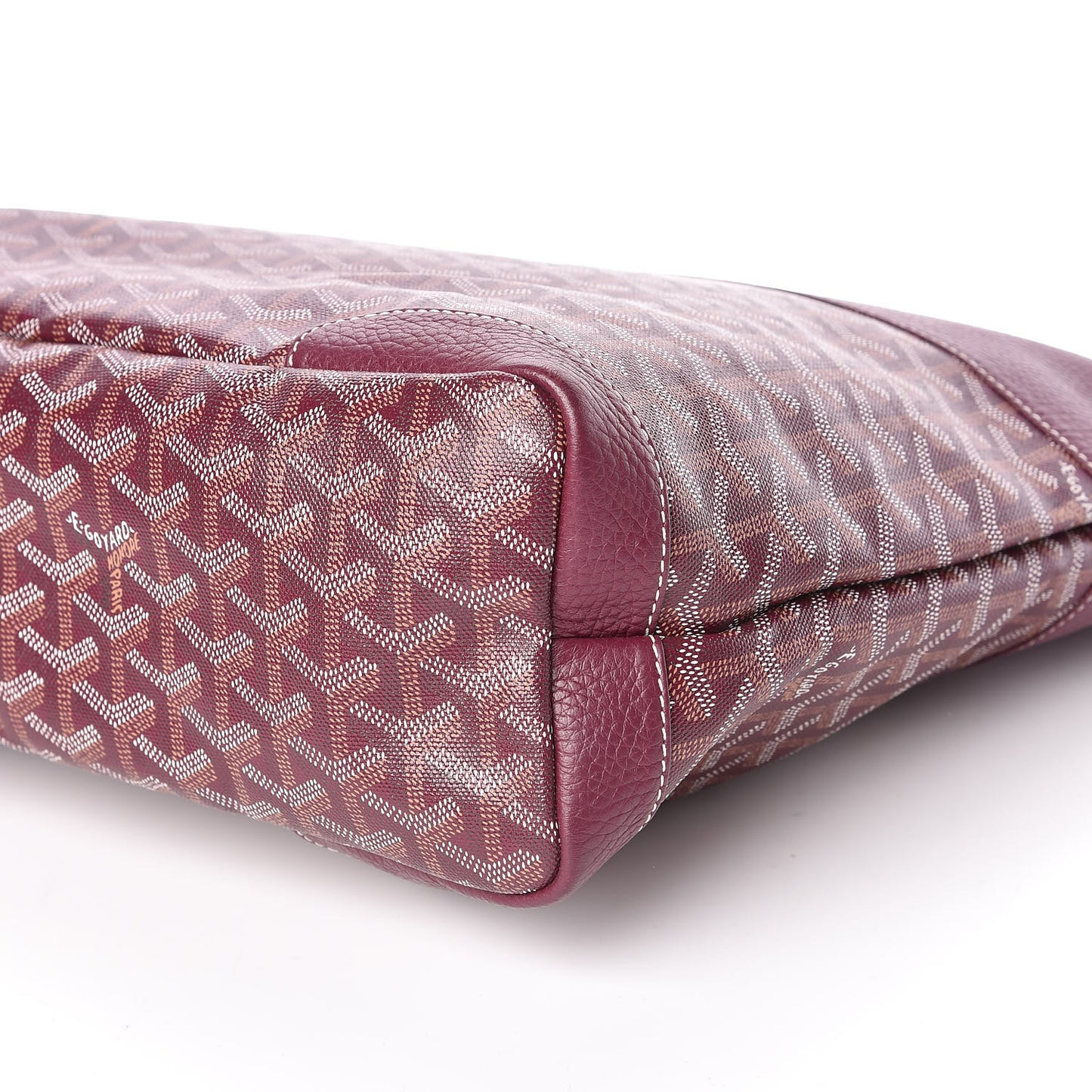 Goyardine Grenadines Hobo Burgundy