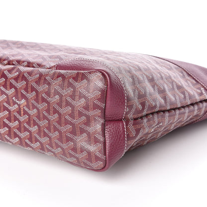 Goyard Goyardine Grenadines Hobo Burgundy 9 of 10