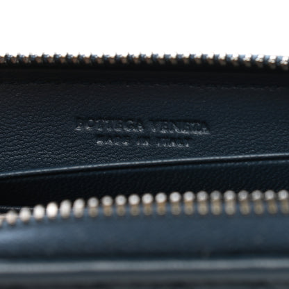 Bottega Veneta Nappa Intrecciato Zip Around Coin Purse Pacific 6 of 7