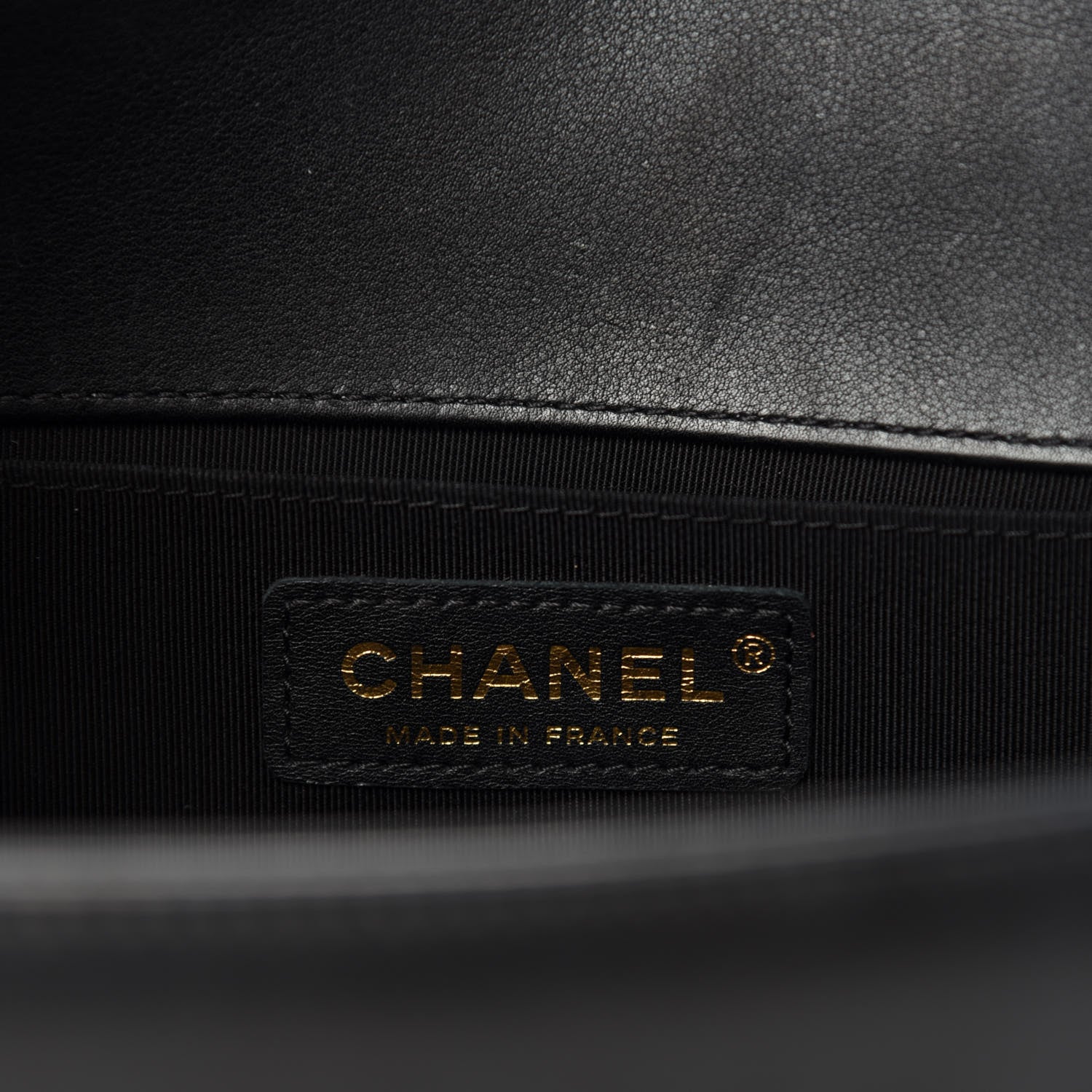 Chanel Calfskin Quilted Medium Boy Flap Black 10 of 13