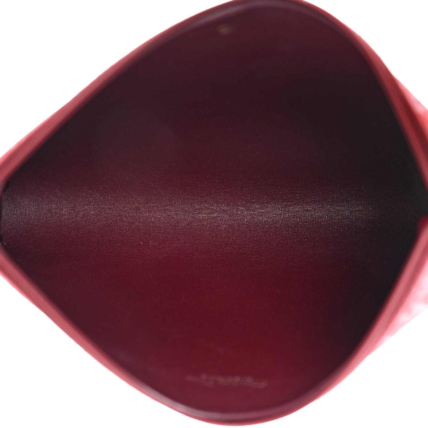 Monogram Pouch Red
