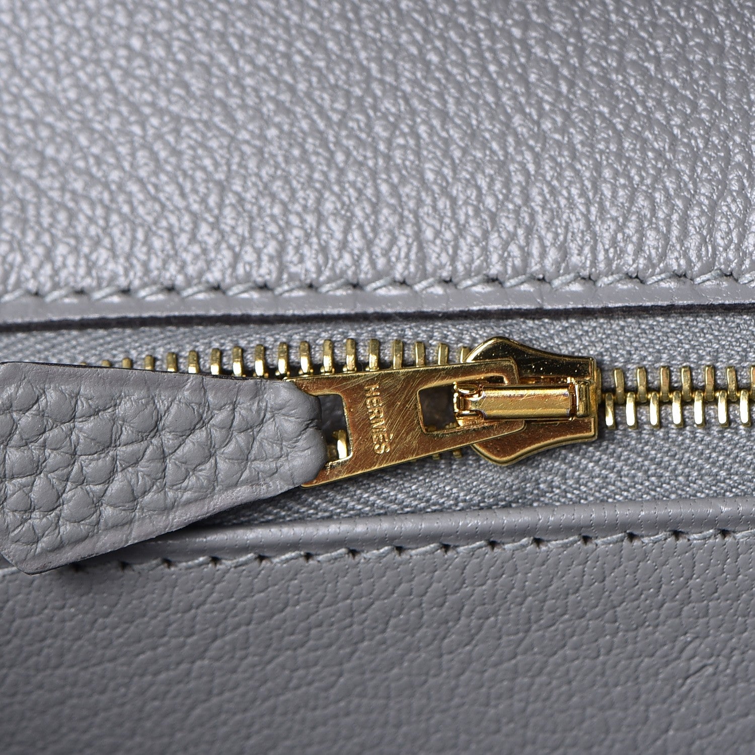 Hermes Togo Birkin 30 Gris Mouette 14 of 38