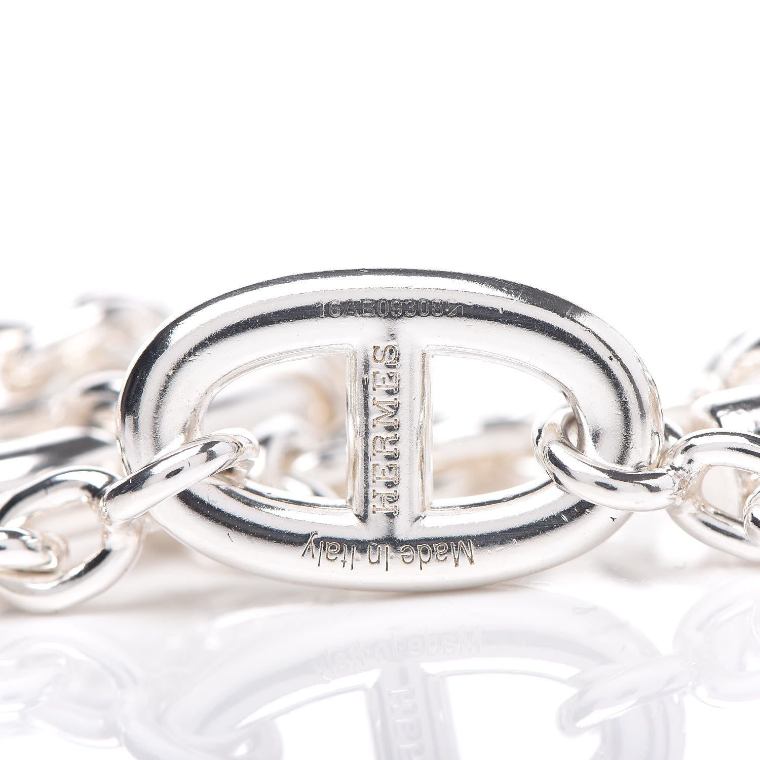 Hermes Sterling Silver Farandole Bracelet LG 5 of 5