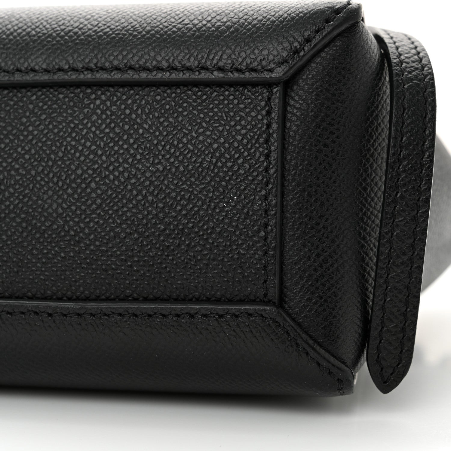 Celine Grained Calfskin Pico Belt Bag Black 12 of 15