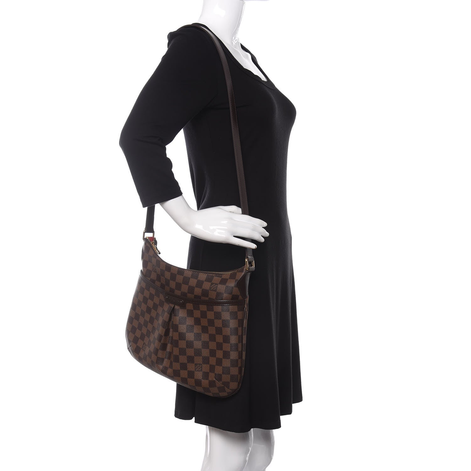 Louis Vuitton Damier Ebene Bloomsbury PM 2 of 10