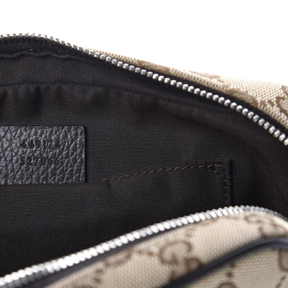 Gucci Monogram Belt Bag Dark Brown 9 of 10