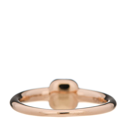Pomellato 18K Rose Gold London Blue Topaz M'Ama Non M'Ama Ring 50 5.5 4 of 8