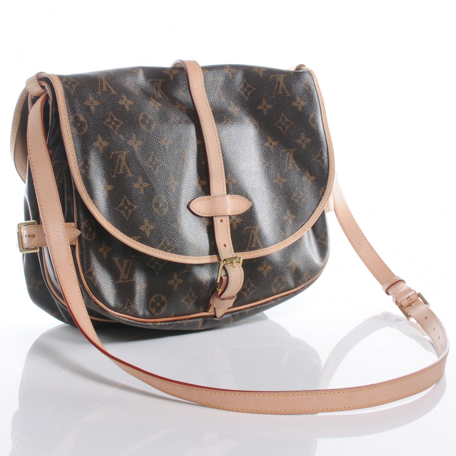 Louis Vuitton Monogram Saumur GM 3 of 8