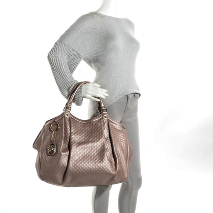 Gucci Microguccissima Large Sukey Tote Mauve 2 of 8