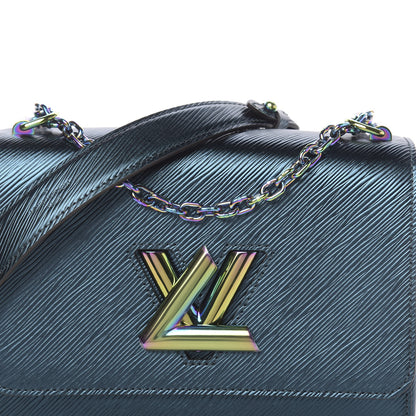 Louis Vuitton Epi Twist Scarabeo Shoulder Bag MM Blue Boreale 9 of 10