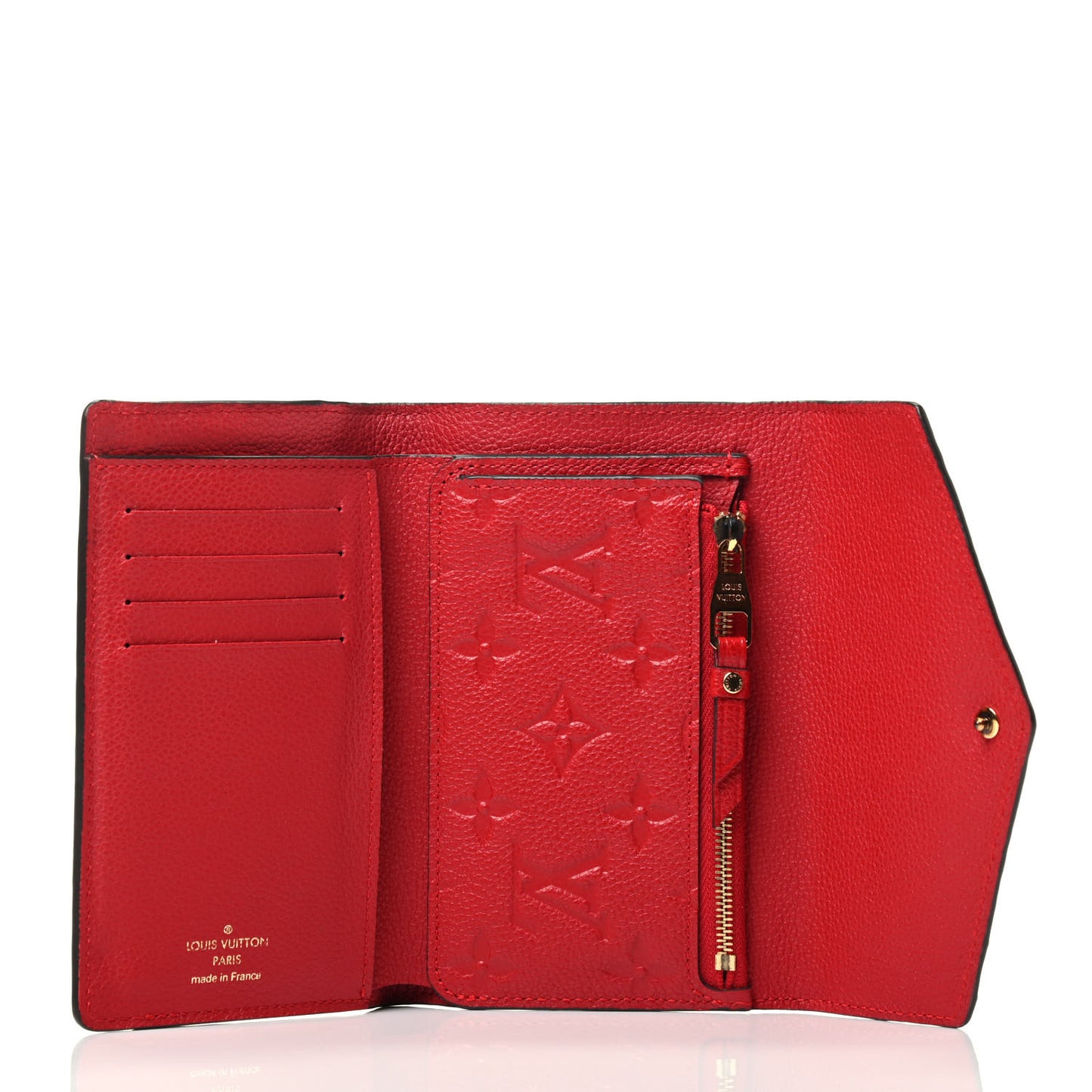Empreinte Compact Curieuse Wallet Cherry