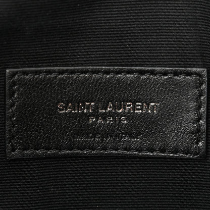 Saint Laurent Grain De Poudre Uptown Pouch Black 6 of 9