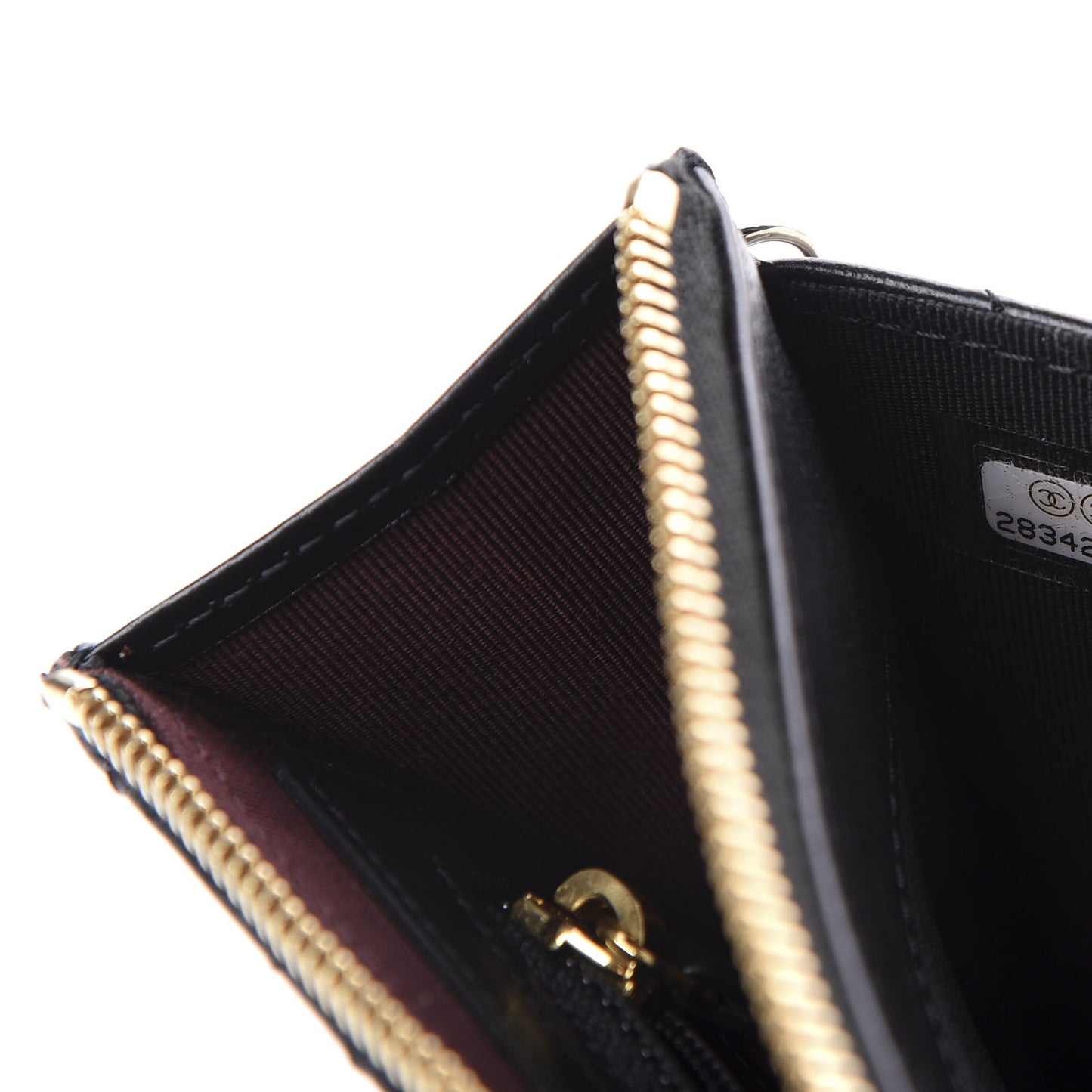 Aged Calfskin Quilted 2.55 Reissue Pouch With Chain Handle Black