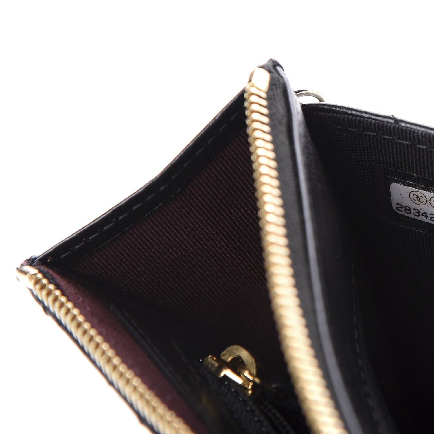 Chanel Aged Calfskin Quilted 2.55 Reissue Pouch With Chain Handle Black 9 of 11