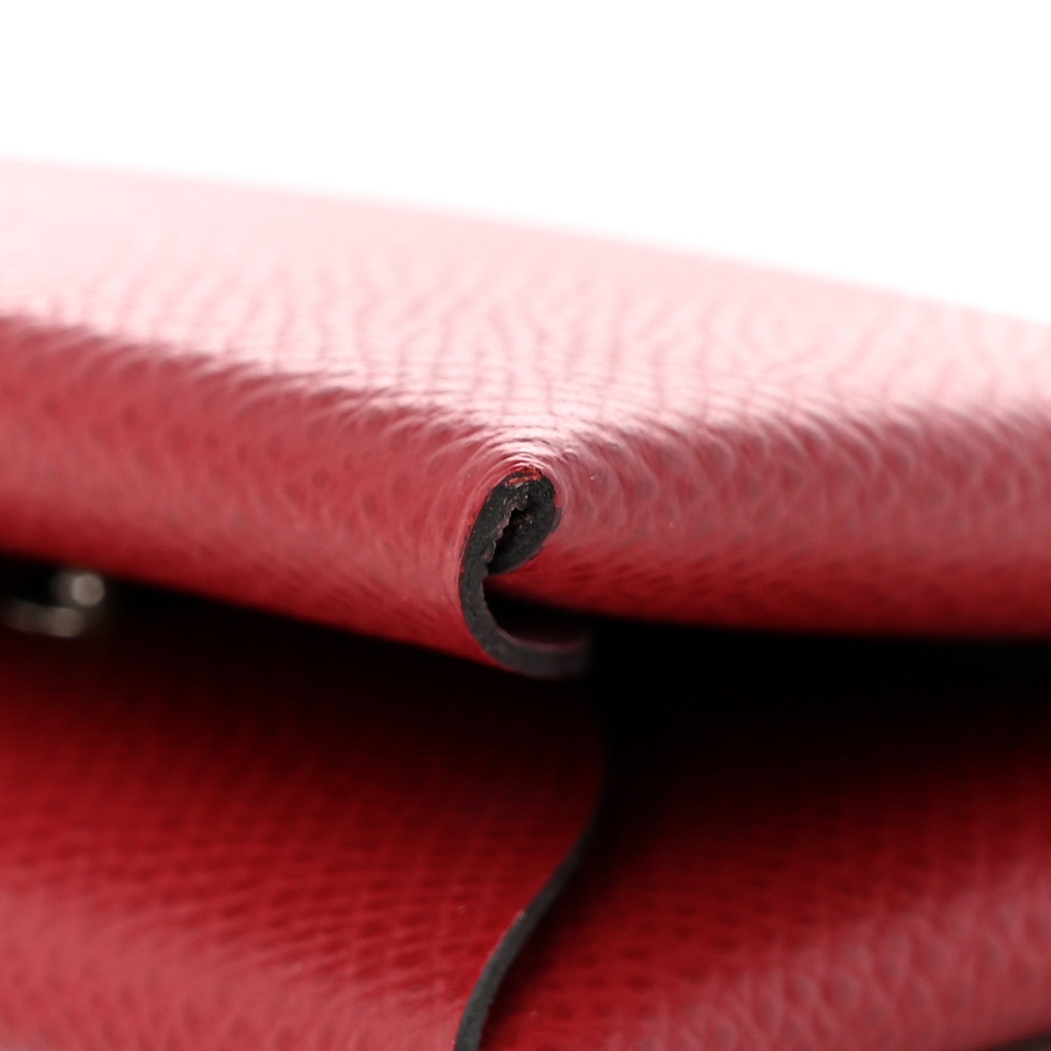 Hermes Epsom Verso Calvi Card Case Rouge Grenat Mauve Sylvestre 7 of 8