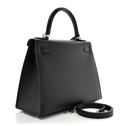Hermes Epsom Kelly Sellier 28 Black 3 of 11