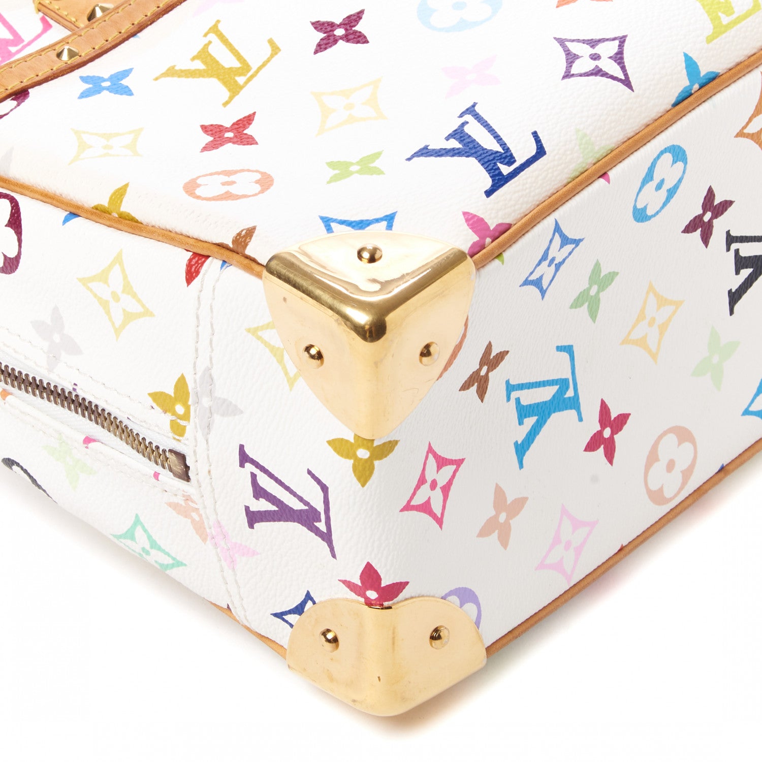Louis Vuitton Monogram Multicolor Trouville White 6 of 8