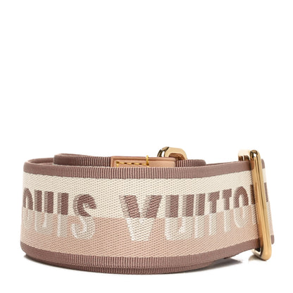 Louis Vuitton Jacquard Speedy Bandouliere 20 Shoulder Strap Beige 2 of 4