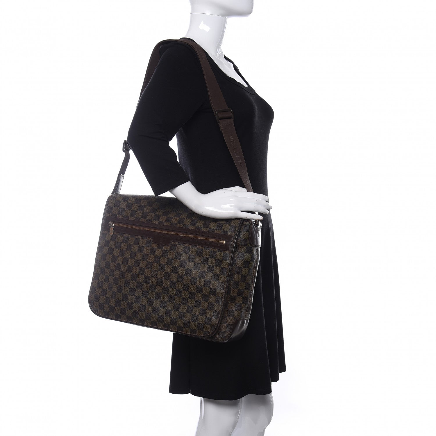 Louis Vuitton Damier Ebene Spencer Messenger 2 of 11